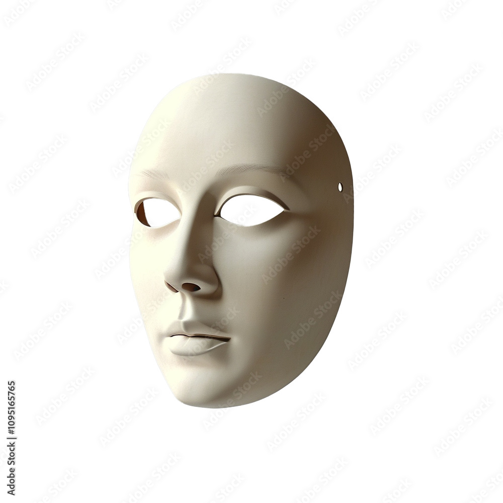 Exploring the artistry and symbolism of a blank mask in creative expression Exploring the artistry and symbolism of a blank mask in creative expression