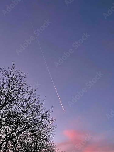 sunset and the sky