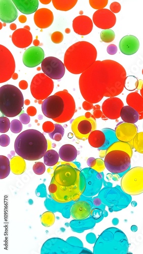 Macro Shot of Moving Color ...