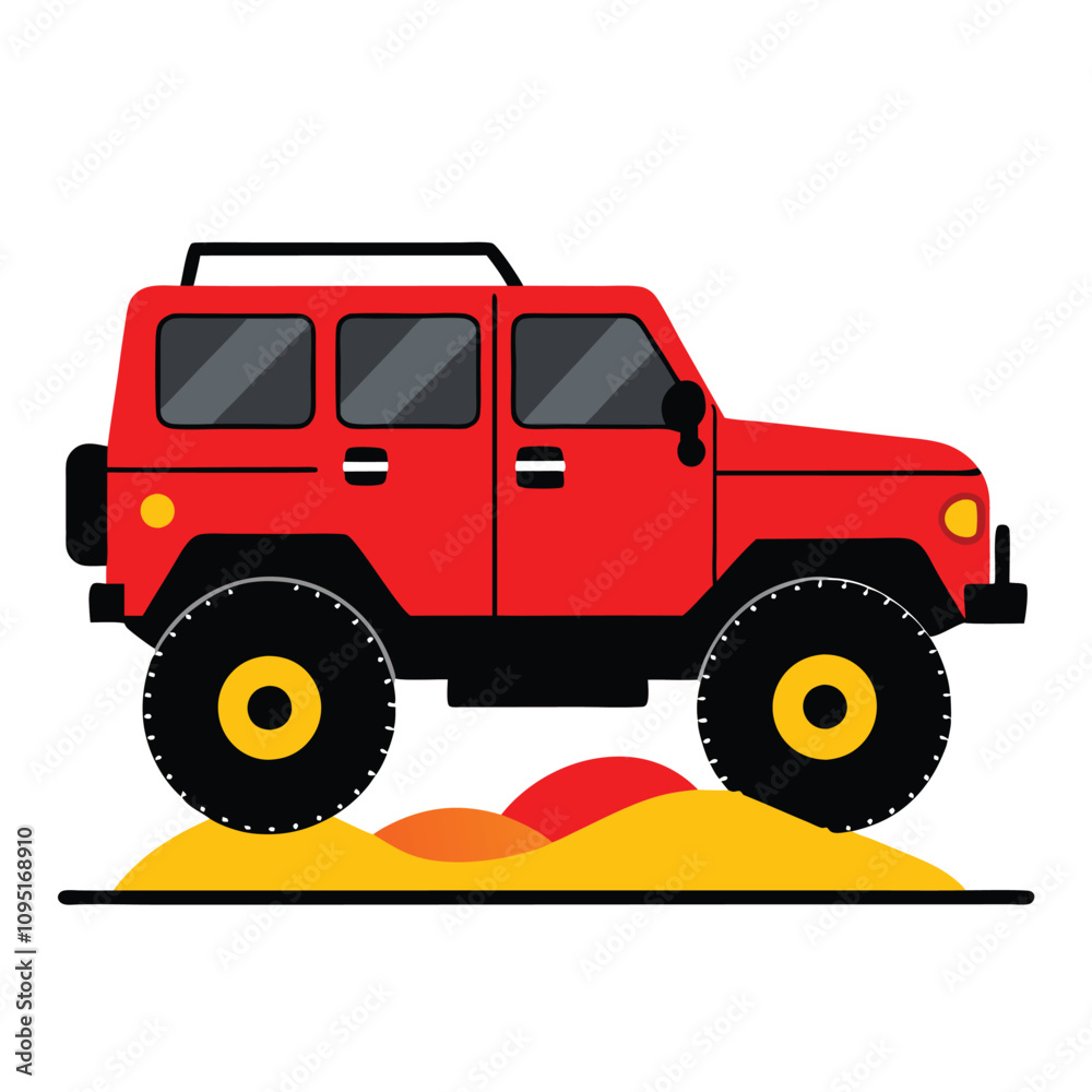 Car Illustration - Detailed Vector Design of a Modern and Classic Vehicle Car Illustration - Detailed Vector Design of a Modern and Classic Vehicle