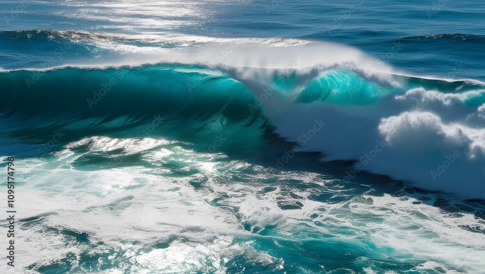 Fototapeta premium waves on the sea