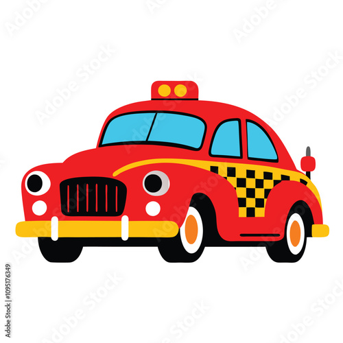 taxi car vector illustration