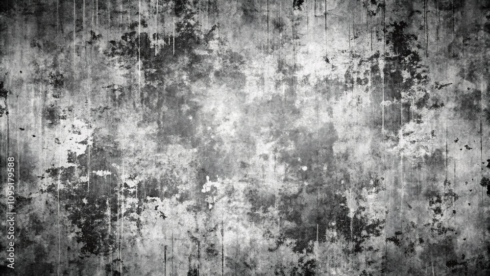 Abstract grunge black and white distressed texture background
Abstract grunge black and white distressed texture background