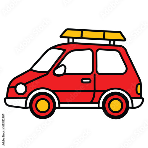 vector illustration of a car