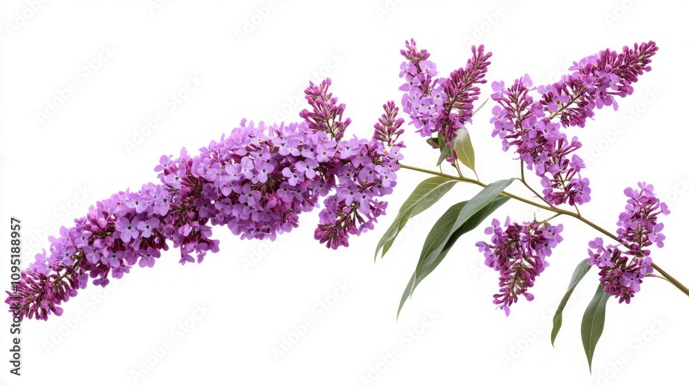 Delicate Purple Lilac Branch Delicate Purple Lilac Branch