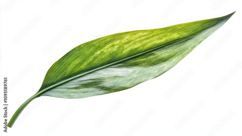Closeup of a Vibrant Green Leaf Closeup of a Vibrant Green Leaf