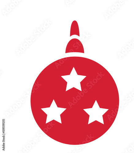 Weihnachten. Symbol, Zeichen, Icon - Vektor