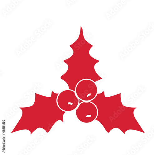 Weihnachten. Symbol, Zeichen, Icon - Vektor