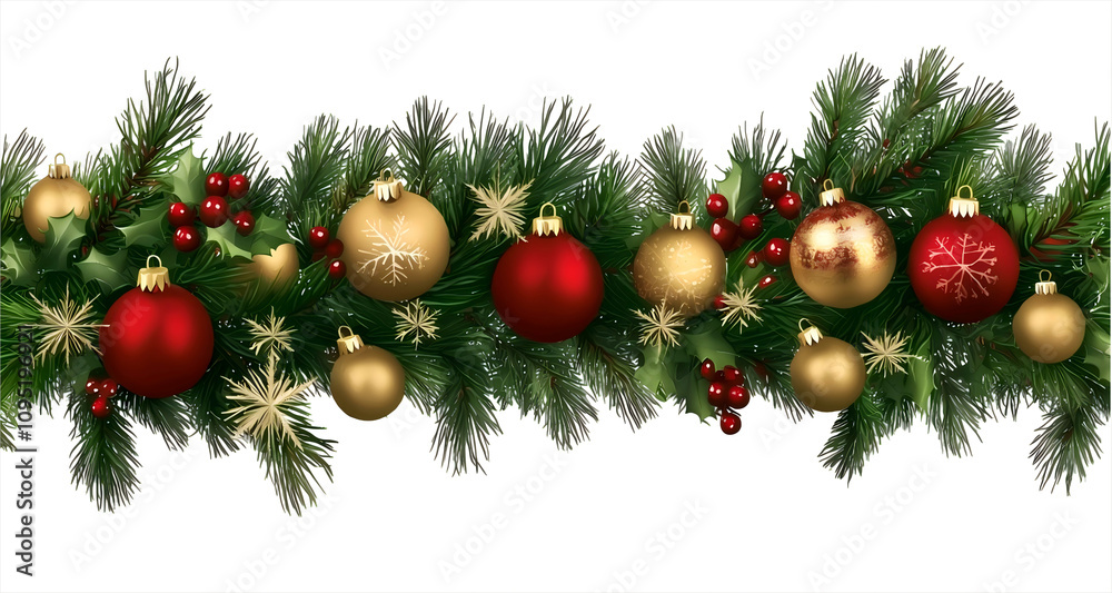 christmas tree branch with balls christmas tree branch with balls