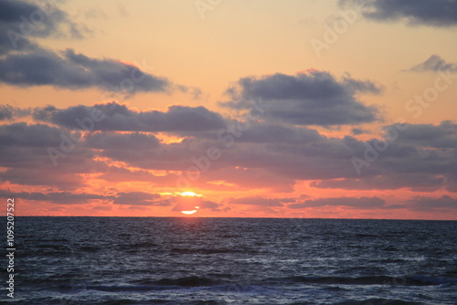 Sonnenuntergang an der Nordsee