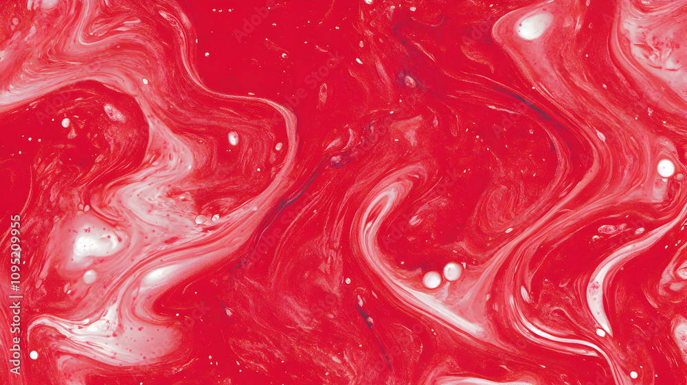 Abstract red and white swirling paint texture. Perfect for backgrounds, design projects, and artistic expression. Abstract red and white swirling paint texture. Perfect for backgrounds, design projects, and artistic expression.