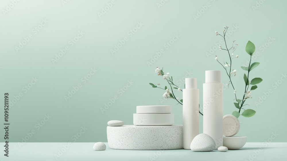 Spa Products Spa products arranged on a white background with minimal props, showcasing the product packaging and ingredients. Spa Products Spa products arranged on a white background with minimal props, showcasing the product packaging and ingredients.
