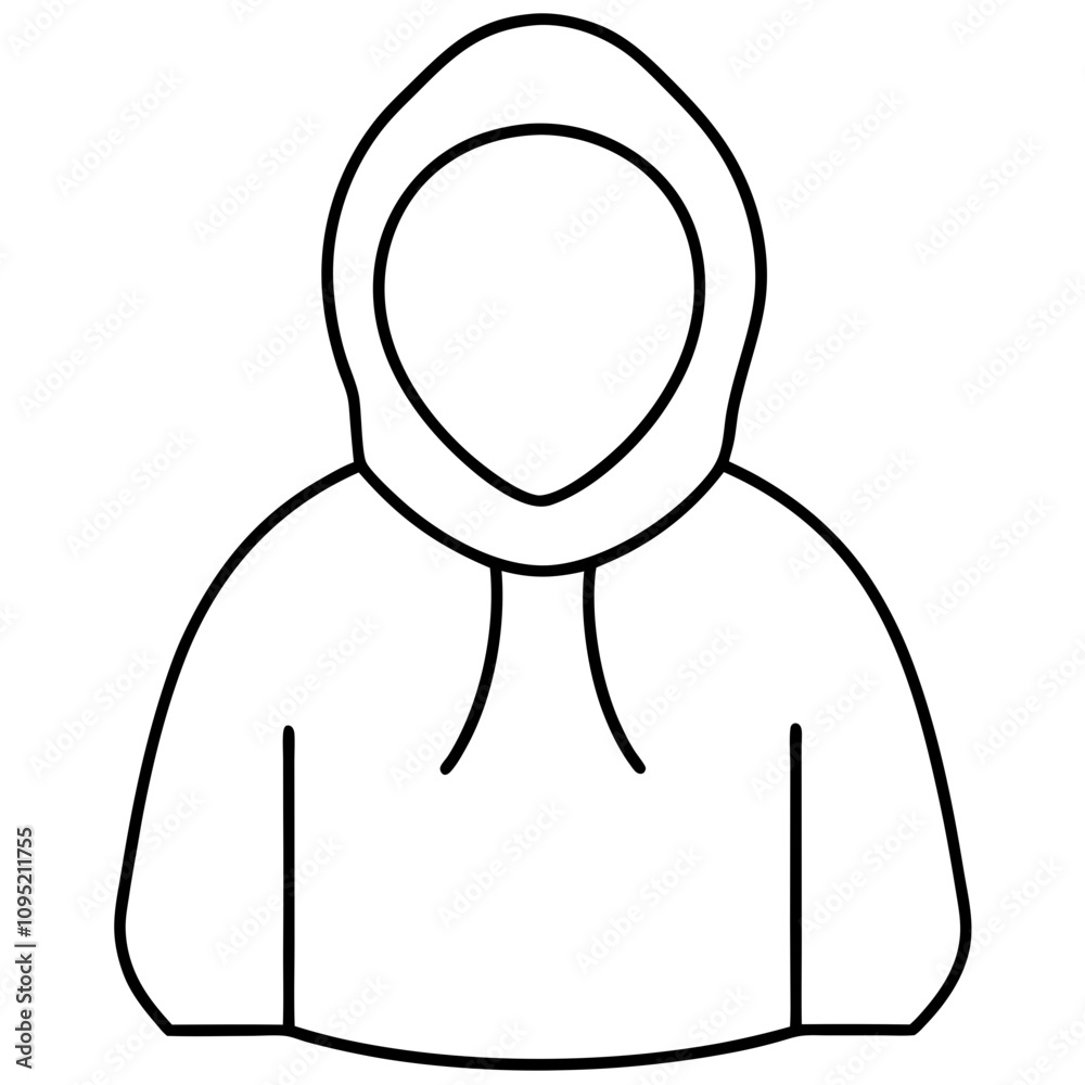 illustration of a hoodie