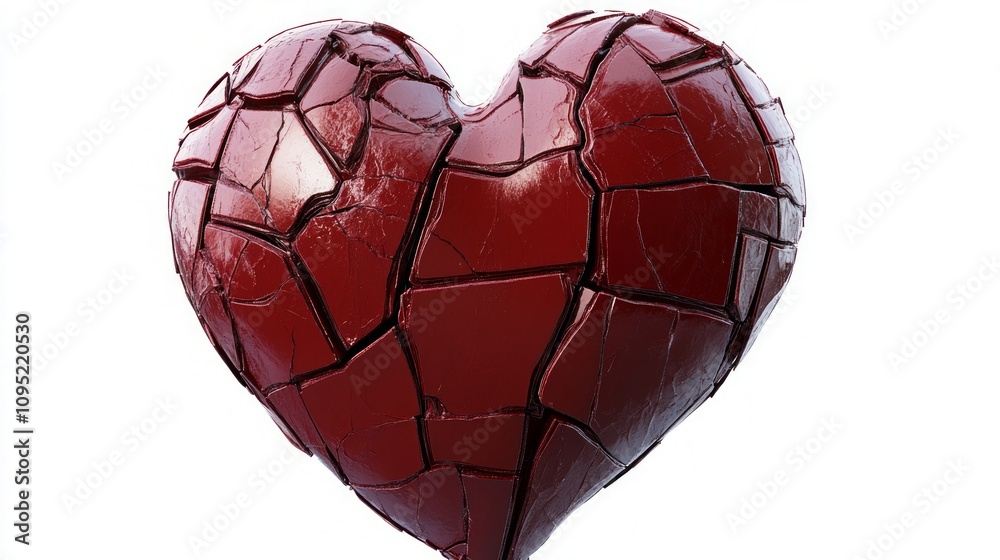 A Shattered Heart: A Visual Representation of Loss A Shattered Heart: A Visual Representation of Loss