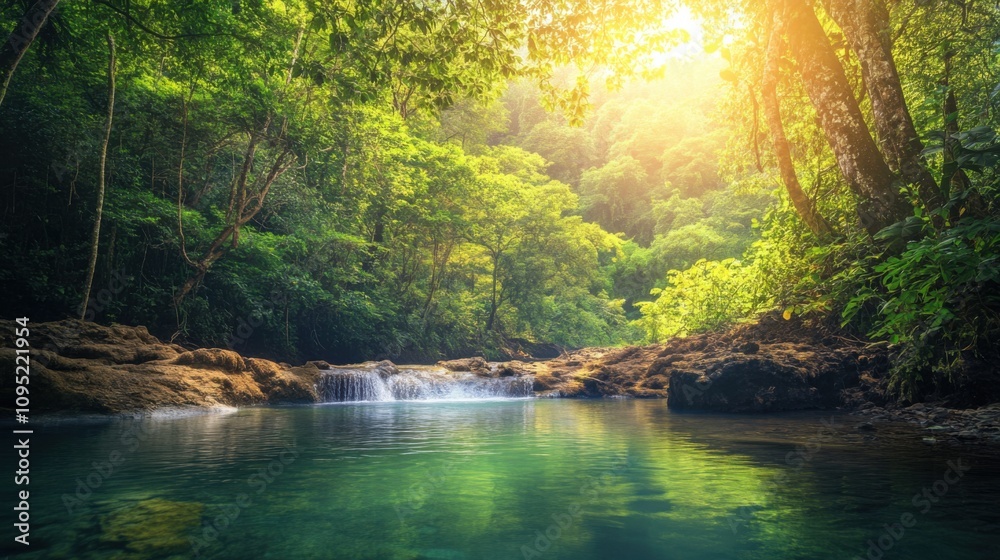 Obraz premium Environmental conservation and wildlife protection, Reflecting biodiversity preservation, photography style