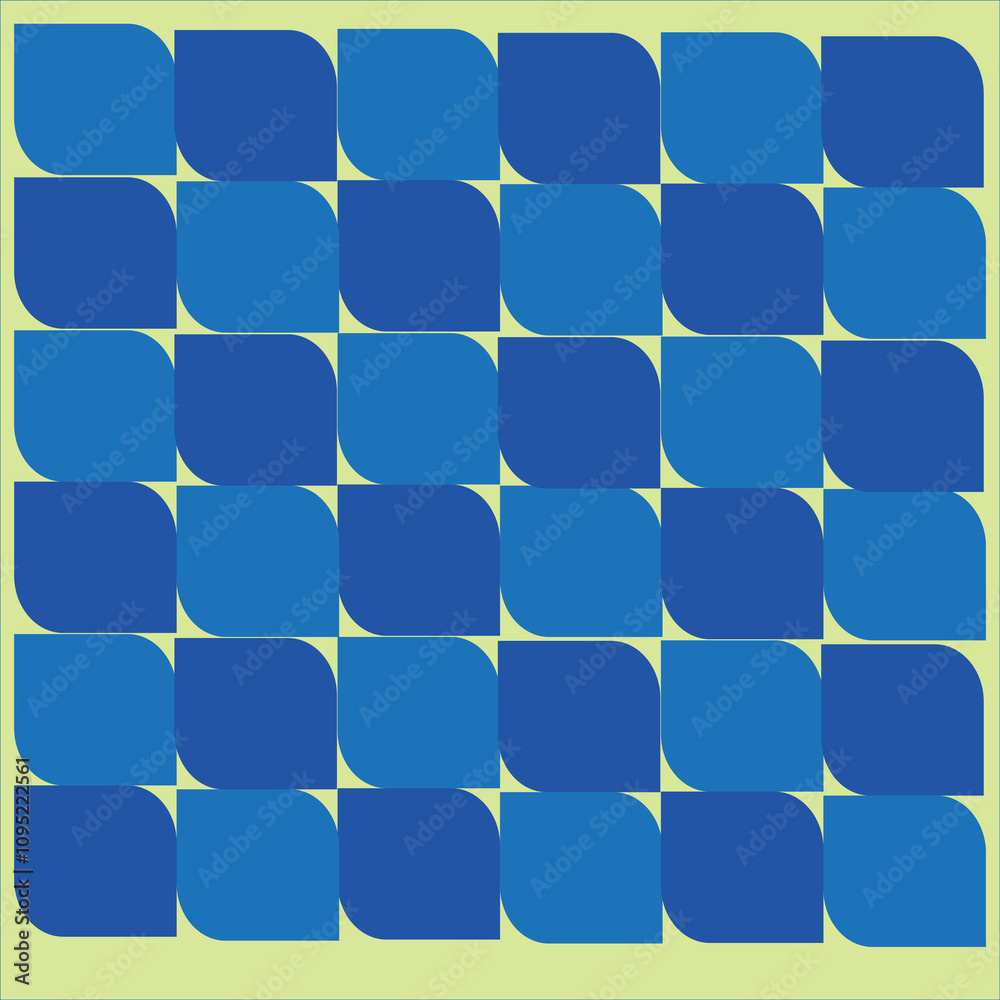 Obraz premium beautiful geometric texture on yellow background