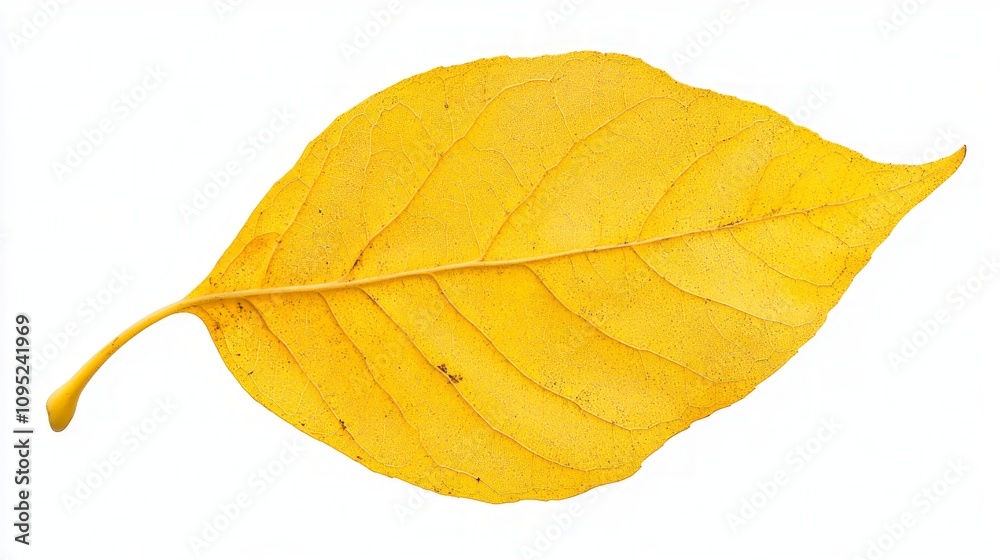 Autumnal Yellow Leaf Detail Autumnal Yellow Leaf Detail