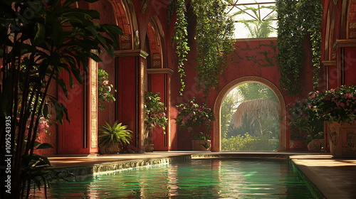 the cuntry, generative ai, landscape, architecture, curtoone, chasny house, background, art nouveau, city, skyline, skyscraper, building, water, lake, nature, autumn, river, sky, tree, reflection,