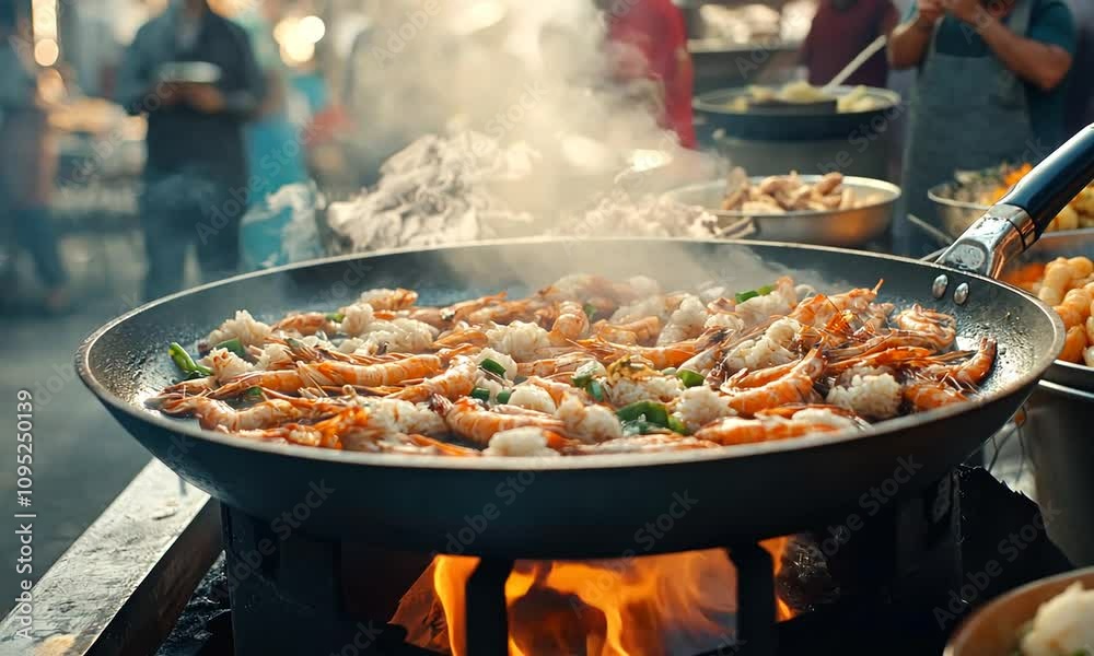 video of a roast beef seller close up on the side of the highway