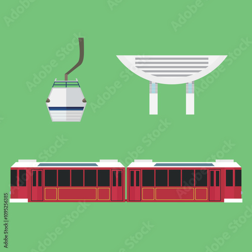 Hong Kong transportation of Tram and Cable Car. Hong Kong tours of The peak tram and Ngong Ping 360 Cable Car.