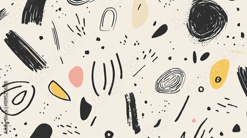 Seamless Vector Illustration of Blue and Green Water Drop Pattern for Holiday Wallpaper Decoration