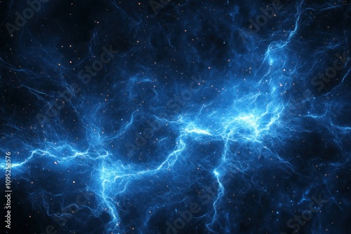 Blue Electric Energy in Cosmic Background