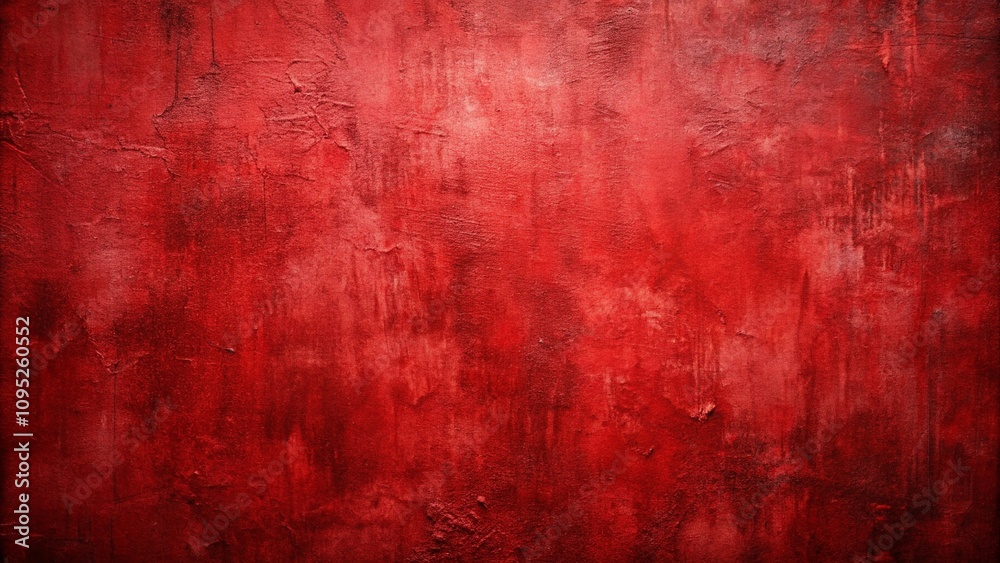 Obraz premium Painted Red Color Background 