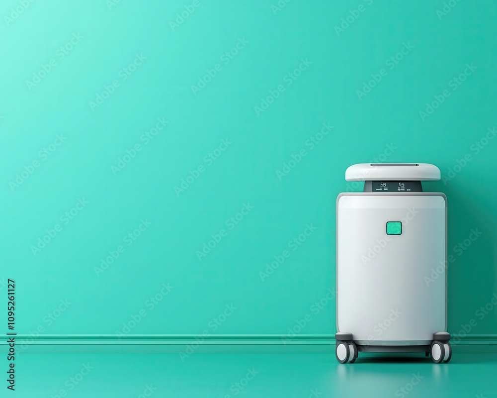 Automated patient transport system in hospital, improving efficiency and reducing wait times Automated patient transport system in hospital, improving efficiency and reducing wait times