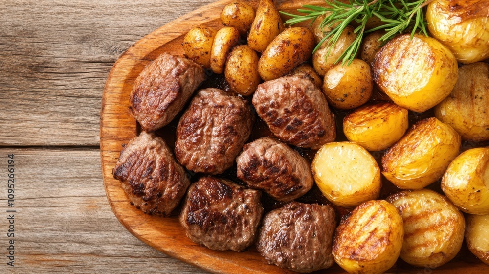 English Food Showcases Roasted Meat and Potatoes for a Traditional Dinner Experience English Food Showcases Roasted Meat and Potatoes for a Traditional Dinner Experience