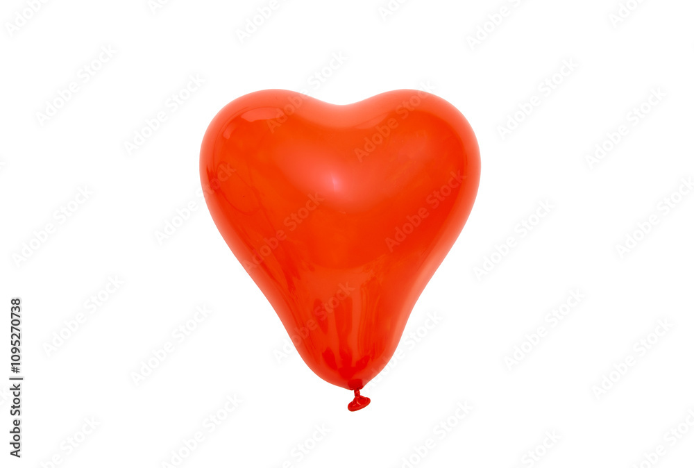 Fototapeta premium red heart balloon