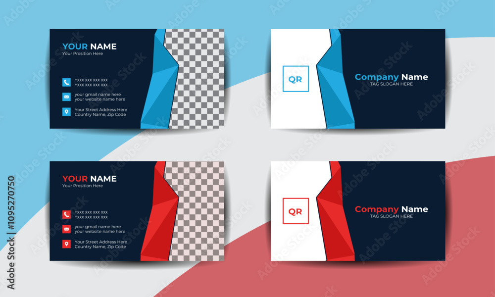 Modern Creative and Clean Business Card Template, Elegant Professional Business Card Template. Modern Creative and Clean Business Card Template, Elegant Professional Business Card Template.