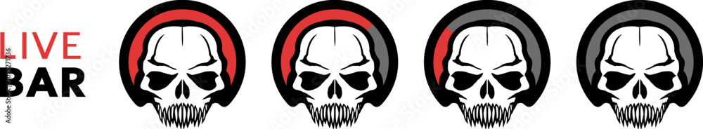Original enemy live bar design Original enemy live bar design
