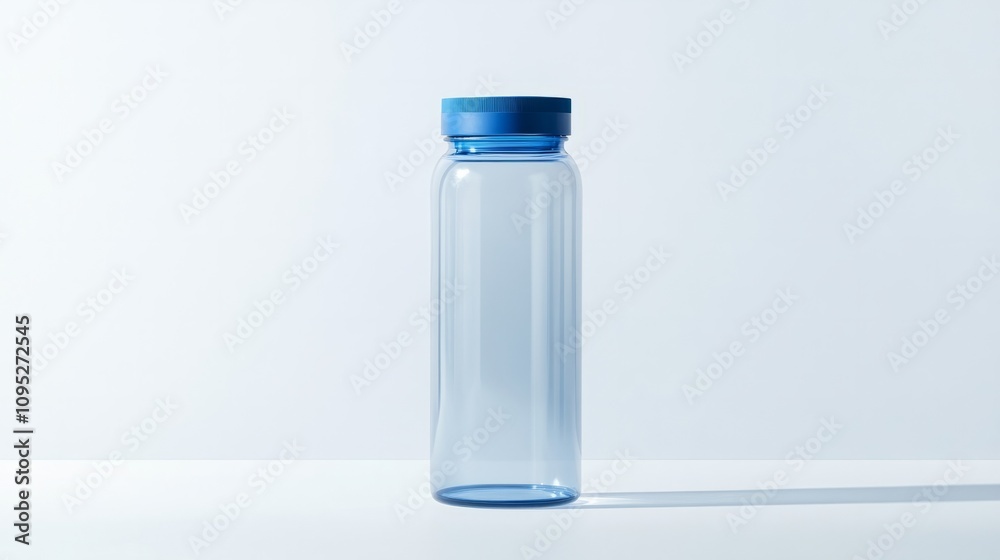 empty plastic transparant bottle isolated on white empty plastic transparant bottle isolated on white