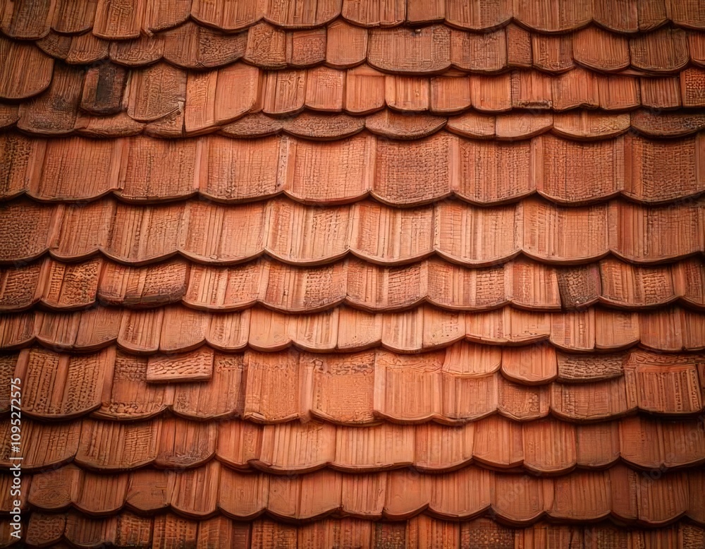 roof tiles background. Panoramic format roof tiles background. Panoramic format