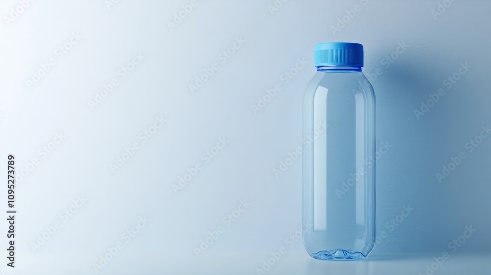 empty plastic bottle on white empty plastic bottle on white