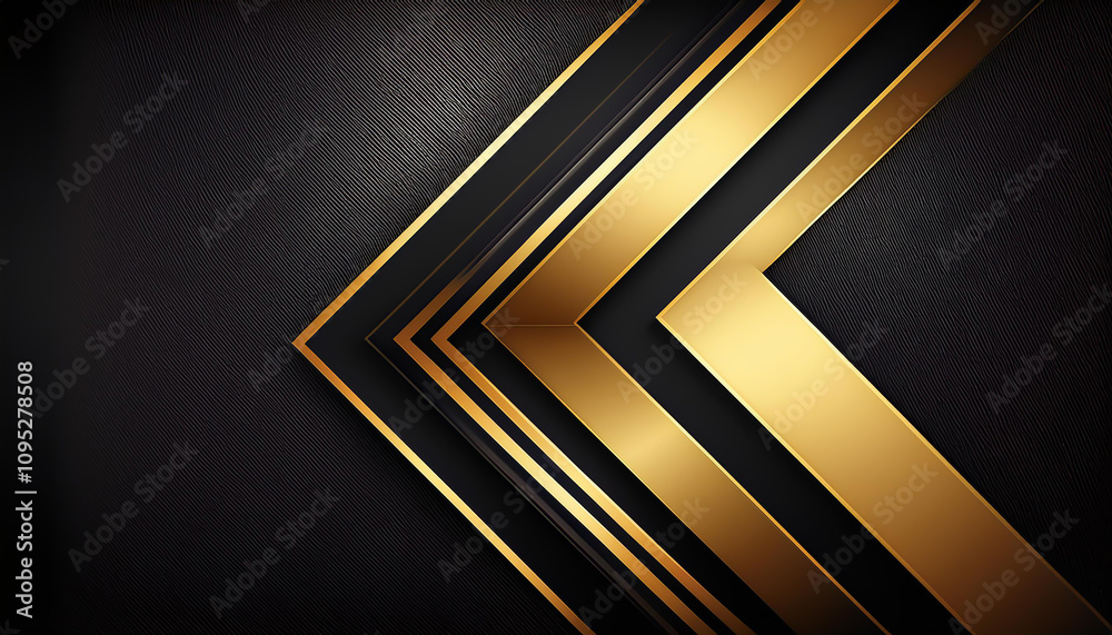 Chic Black and Gold Award Background Design Chic Black and Gold Award Background Design