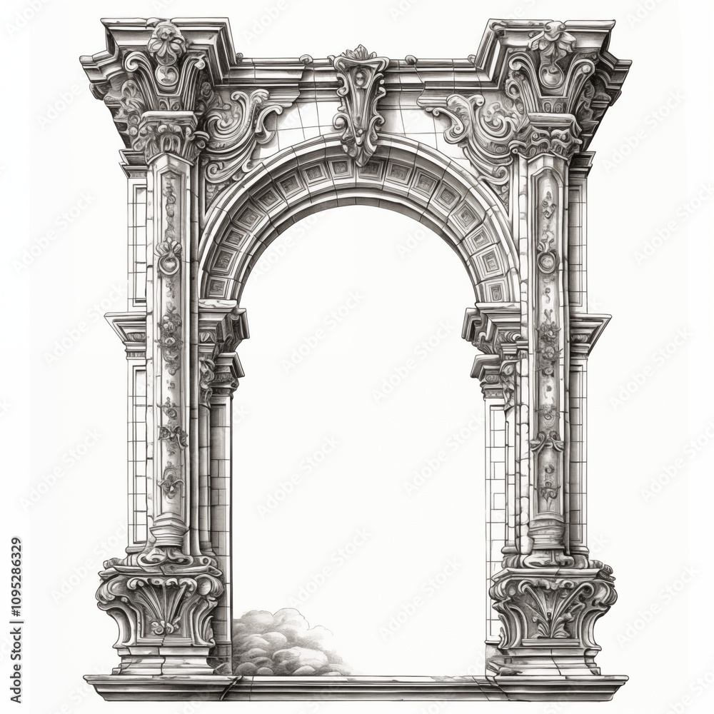 Fototapeta premium Renaissance Arch