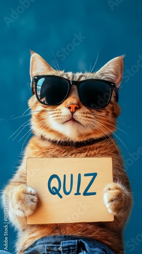 Cool Cat Quizmaster  photo