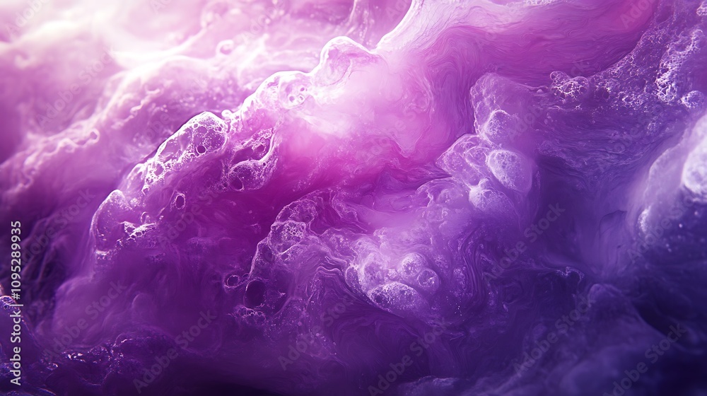 Fototapeta premium Translucent marble-like textures created with alcohol ink blending