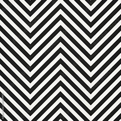 Monochrome Striped Abstract Pattern Design