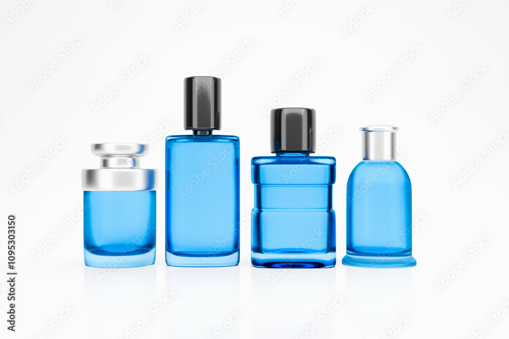 3D Frascos de fragancias Masculinas 3D Frascos de fragancias Masculinas