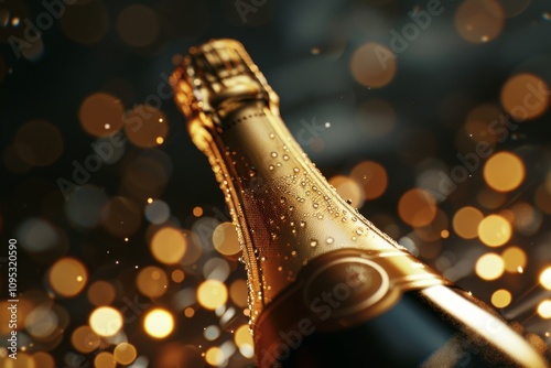 Sparkling Champagne for New Year Celebration