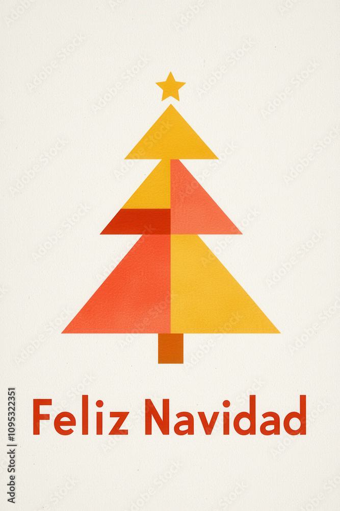 Simple Feliz Navidad Card. A clean and modern Christmas card design featuring the text Feliz Navidad with decorative stars and accents. Simple Feliz Navidad Card. A clean and modern Christmas card design featuring the text Feliz Navidad with decorative stars and accents.