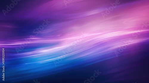 Abstract Purple and Blue Swirling Lights