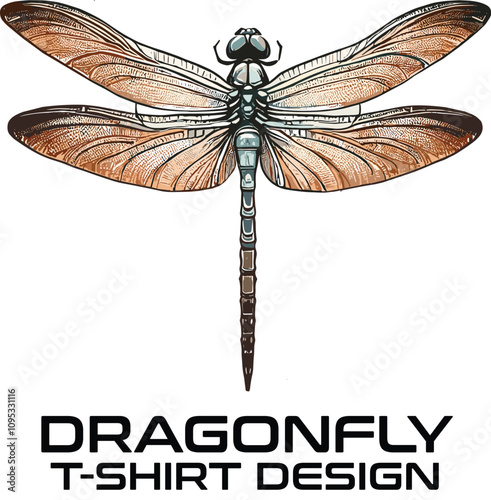 Dragon Vector T Shirt Design photo