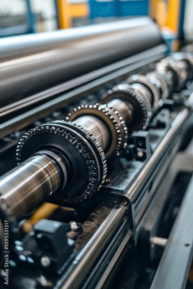 Industrial machinery, intricate gears, metallic, precise, powerful. Industrial machinery, intricate gears, metallic, precise, powerful.