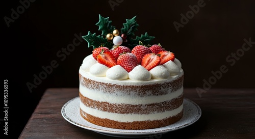 苺たっぷり/クリスマスケーキ