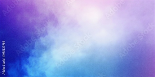 Abstract Blurred Pastel Purple Blue Gradient Background 