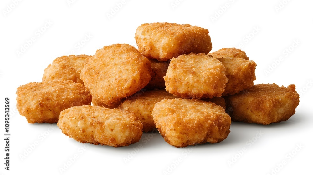 Food, Snacks, Nuggets, on White Background, Photo Realistic, Wallpaper, Cover and Screen for Smartphone, PC, Laptop, 9:16 and 16:9 Format Food, Snacks, Nuggets, on White Background, Photo Realistic, Wallpaper, Cover and Screen for Smartphone, PC, Laptop, 9:16 and 16:9 Format