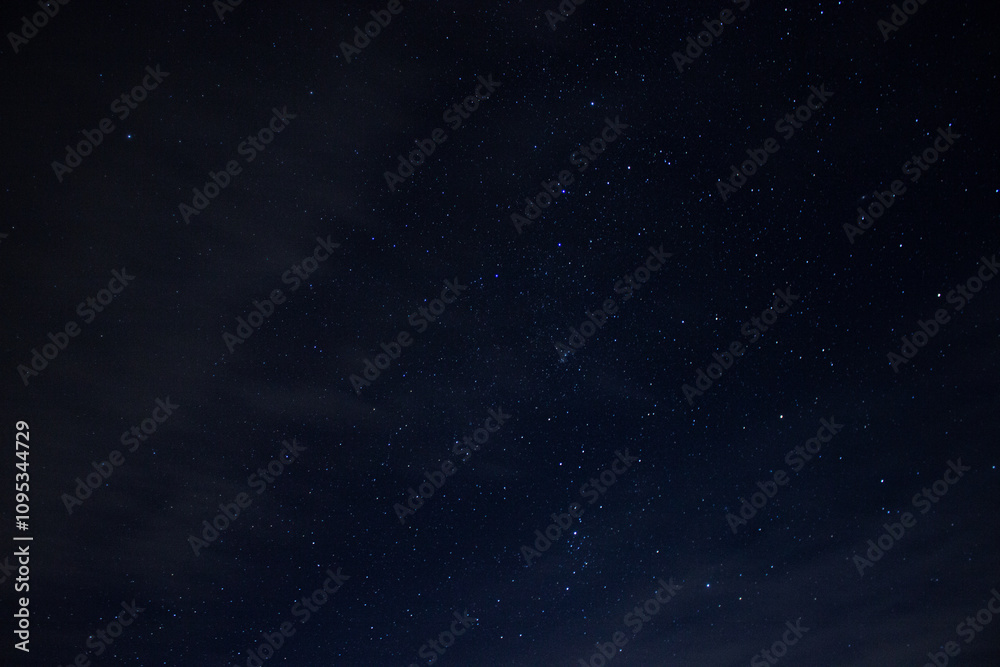 Naklejka premium starry night sky